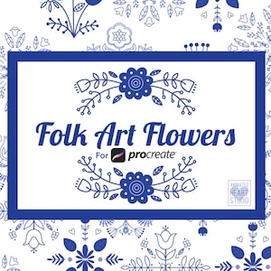 Procréer des fleurs d'art populaire, des tampons, des tampons de procréer des fleurs, des pinceaux d'art populaire de procréer, ensemble de tampons d'art populaire, paquet de pinceaux d'art populaire, formes
