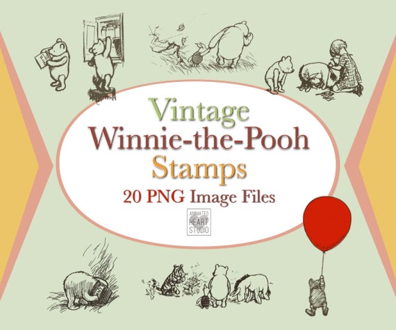 Winnie the Pooh PNG, PNG image files, classic Winnie the Pooh, Winnie the Pooh cricut, card making ideas, print ideas, cricut projects, idea