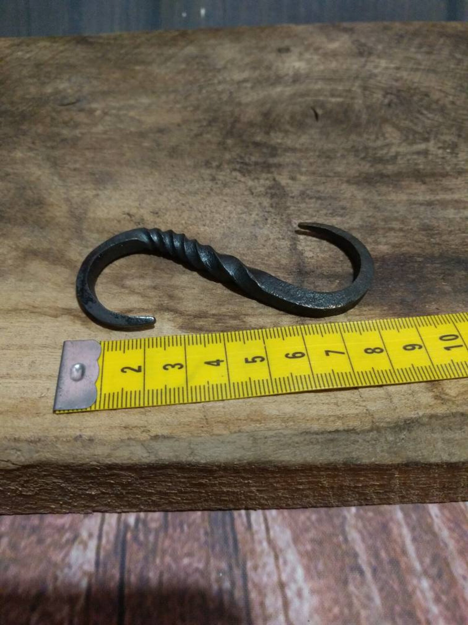 3x S Hooks Pan Pot Hooks Rustic Farmhouse Kitchen Etsy