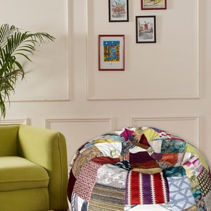 Colourful lounge Beanbag Cover with an internal beans cover, kids/adult comfy chair, reading room, Floor seat, custom beanbags