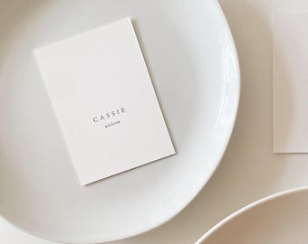Timeless Wedding Place Cards | Elegant Name Tags