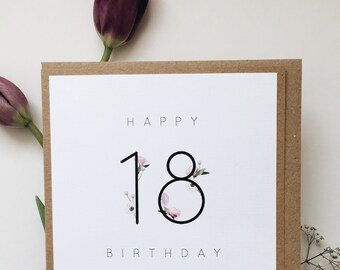 18th birthday card ideas girl