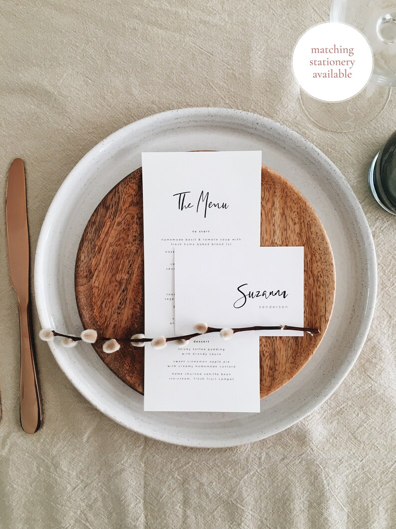 Place Cards Baptism Place Cards Names Place Cards || Zinnia Place Name Cards Wedding Place Setting Cards Place Cards Wedding