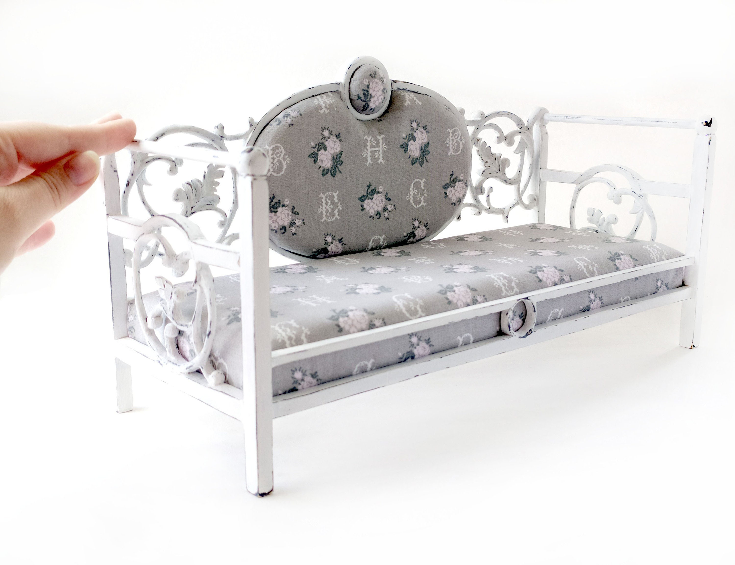 Sofa for 16 dolls / BJD sofa / Doll furniture / bed for dolls Etsy