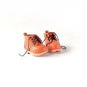 1/6 YOSD boots for BJD / boots for LittleFee / leather doll boots / LittleFee shoes / Meadow Dumplings doll shoes / Meadow Dumplings boots