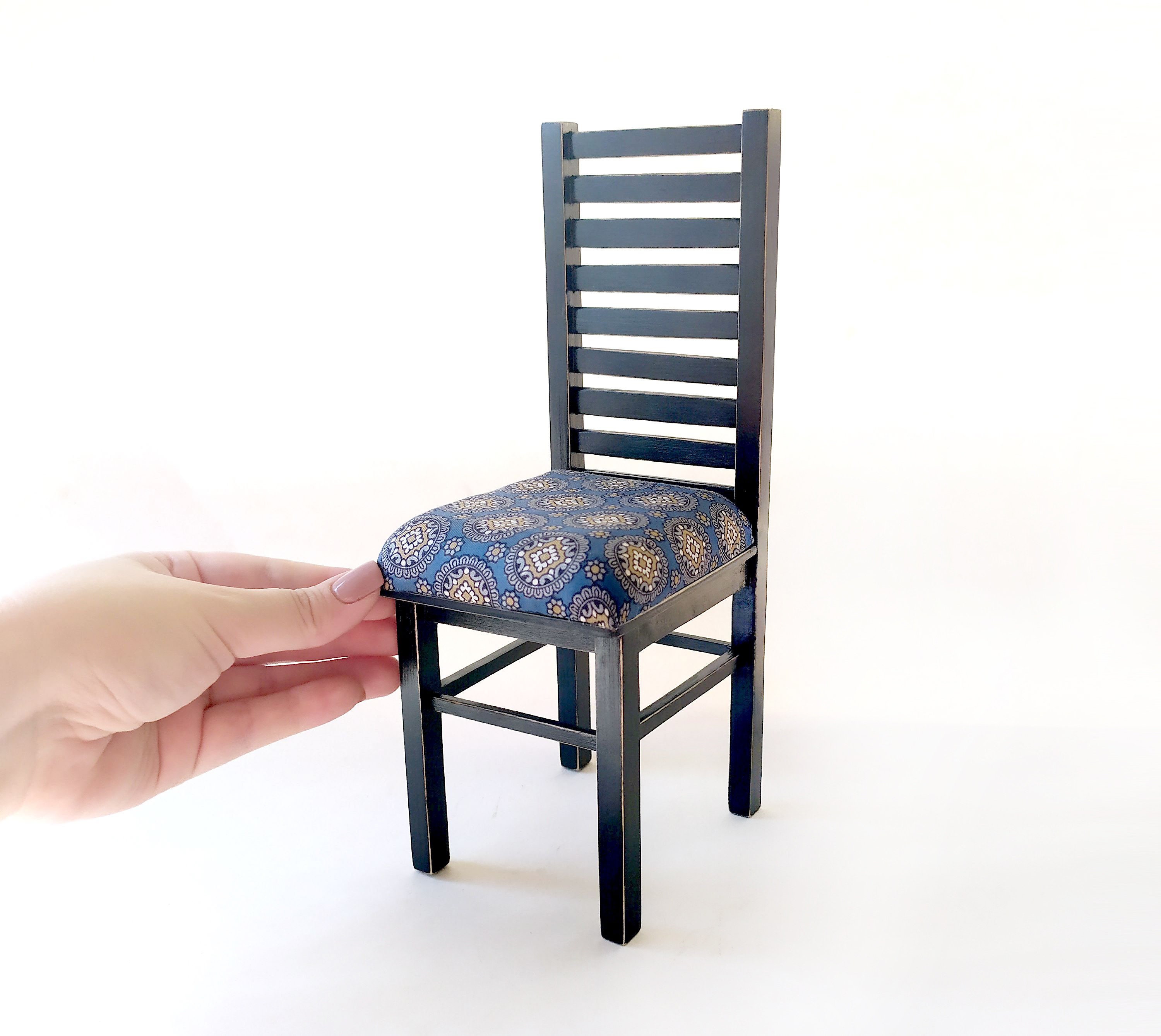 Chair for 14 Dolls / Doll Settee / Doll Furniture / Chair for Etsy