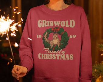 clark griswold sweater with squirrel