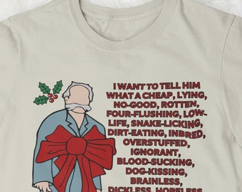 Clark Griswold Rant Quote Christmas Vacation Shirt