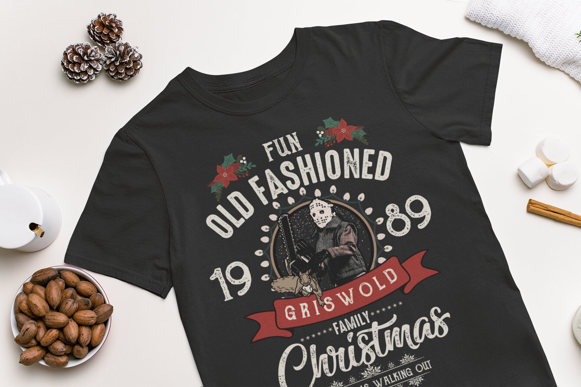 Griswold Fun Old Fashioned Family Christmas Tee Shirt Retro Gift4fan Gift4Fan The perfect