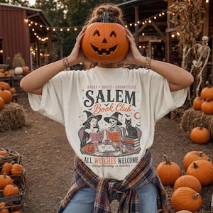 Salem Book Club T-shirt | Halloween Heksen Leesclub