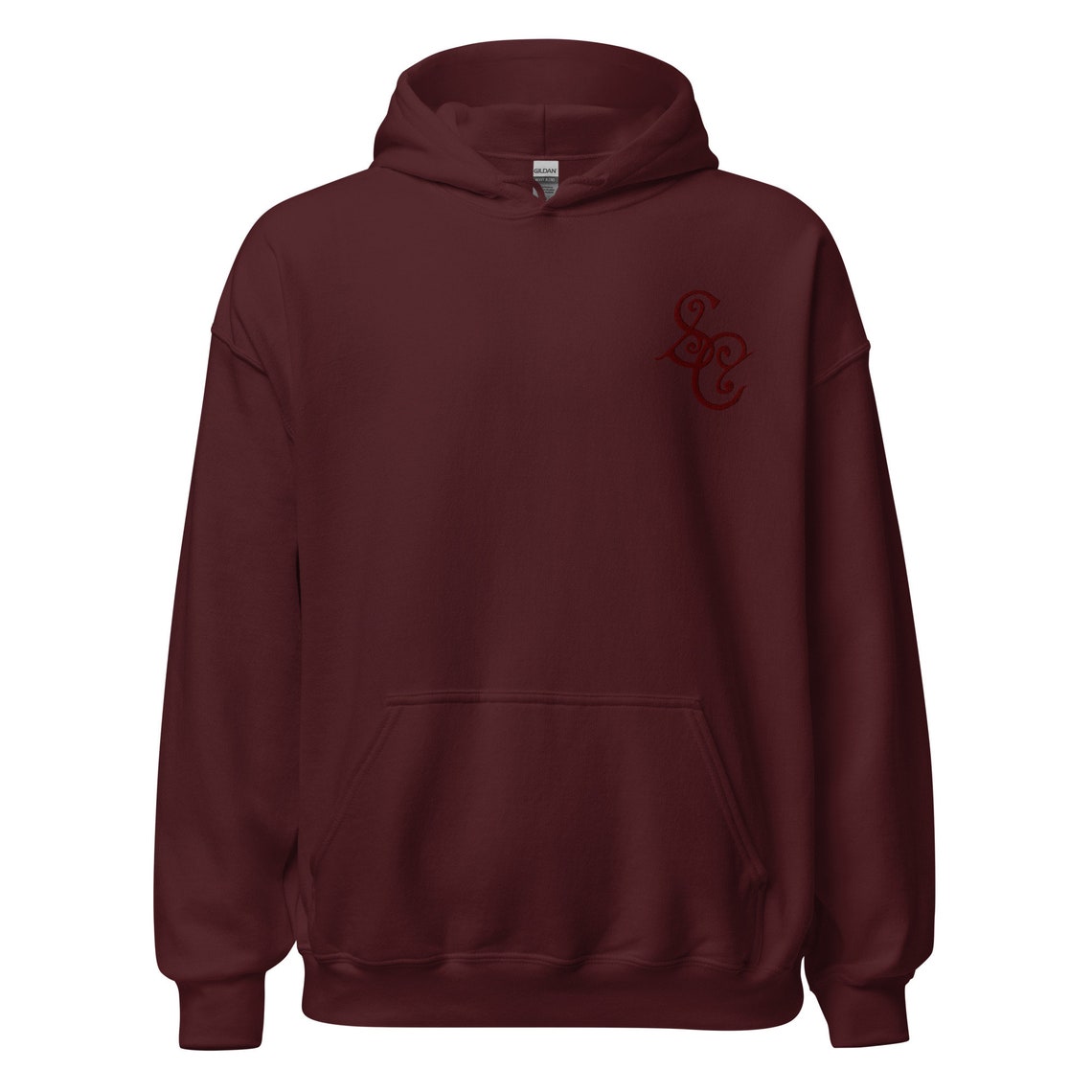 Sc Santa SC Santa Claus Embroidered Christmas Hoodie Santa Clause Hooded ...