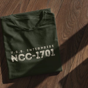 USS エンタープライズ NCC-1701 SF Tシャツ