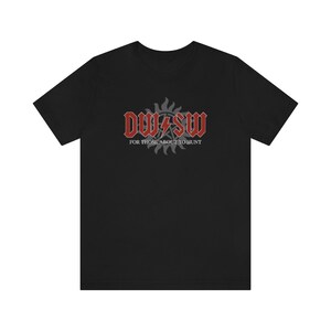 SW DW Rock Tee Shirt Winchesters Supernatural Shirt Sam & Dean - Etsy