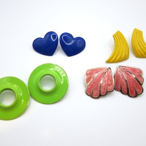 Collection of 1980s/1990s Earrings