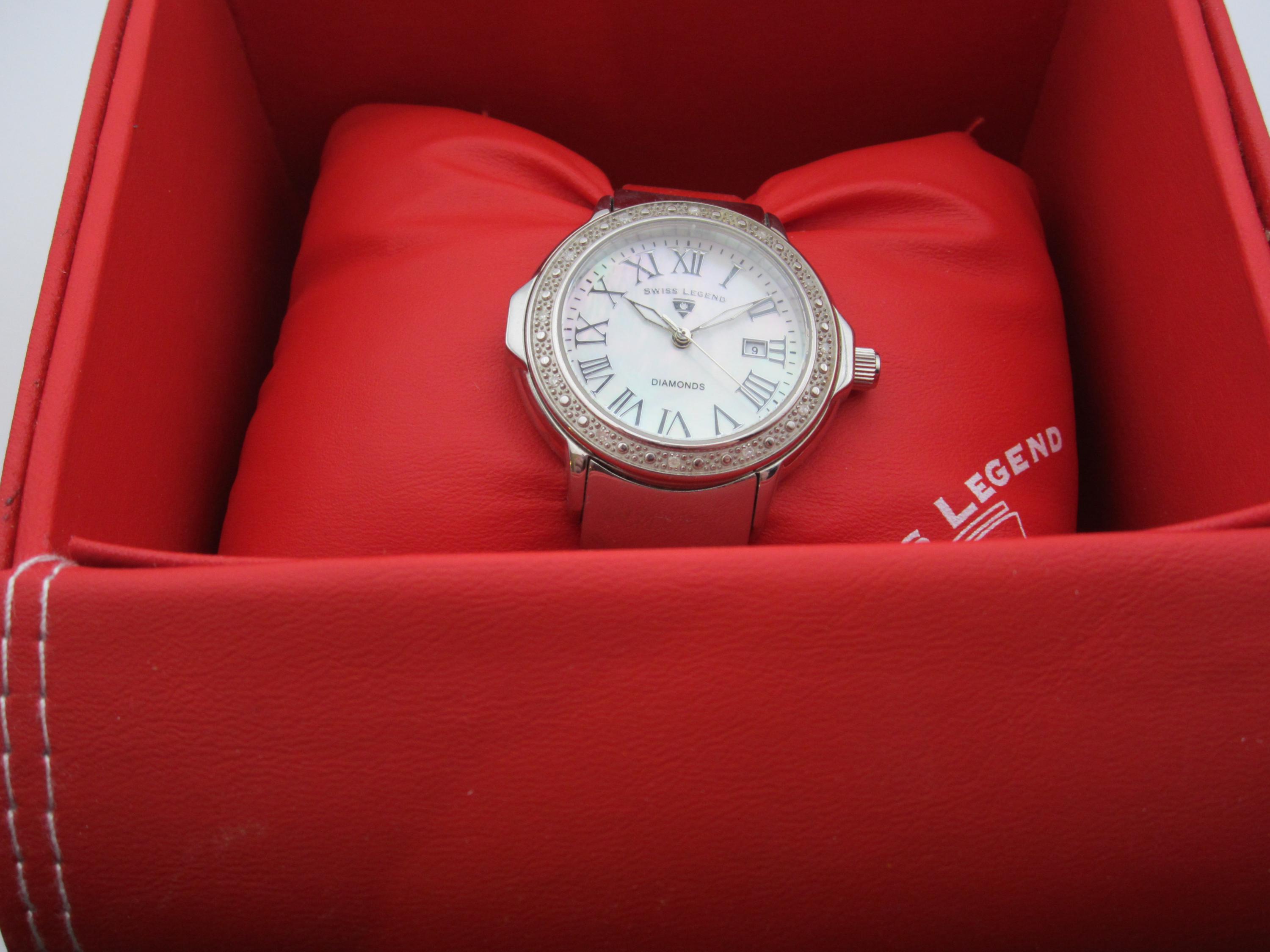 Stunning Swiss Legends Diamonds South Beach Collection Watch Купить Stunning Swiss Legends Diamonds South Beach  main image 2