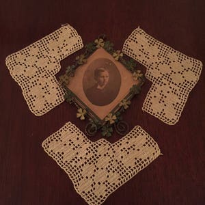 Crocheted Appliques Set of 3