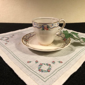 Vintage Grindley China Demi Tasse Cup and Saucer