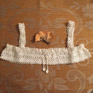 Tatting Lace Cami or Nightie Yoke