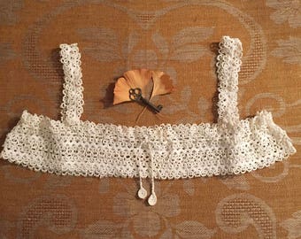 Tatting Lace Cami or Nightie Yoke