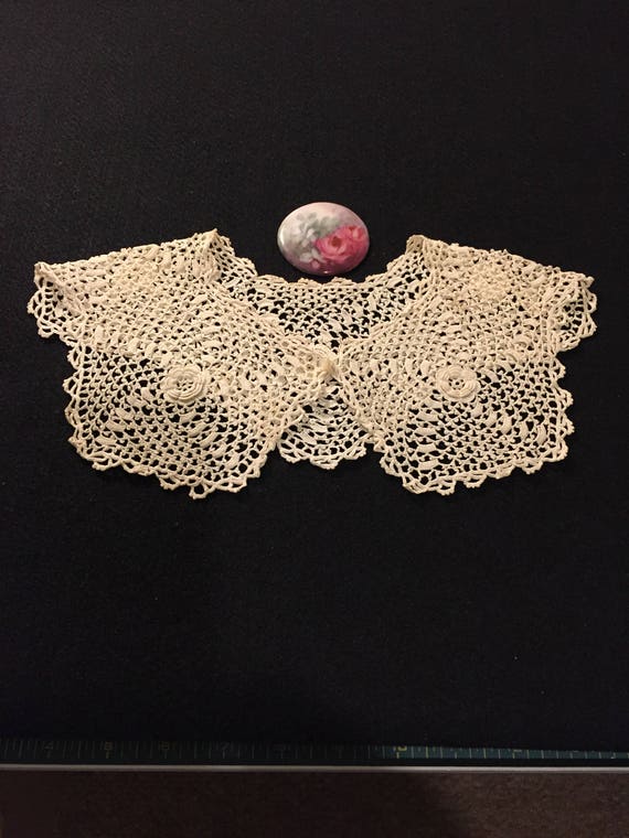 Vintage Lace Collar - Beautiful Irish Crochet
