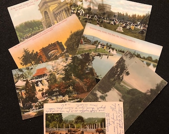 Vintage Post Cards - Golden Gate Park San Francisco, CA Set of 7