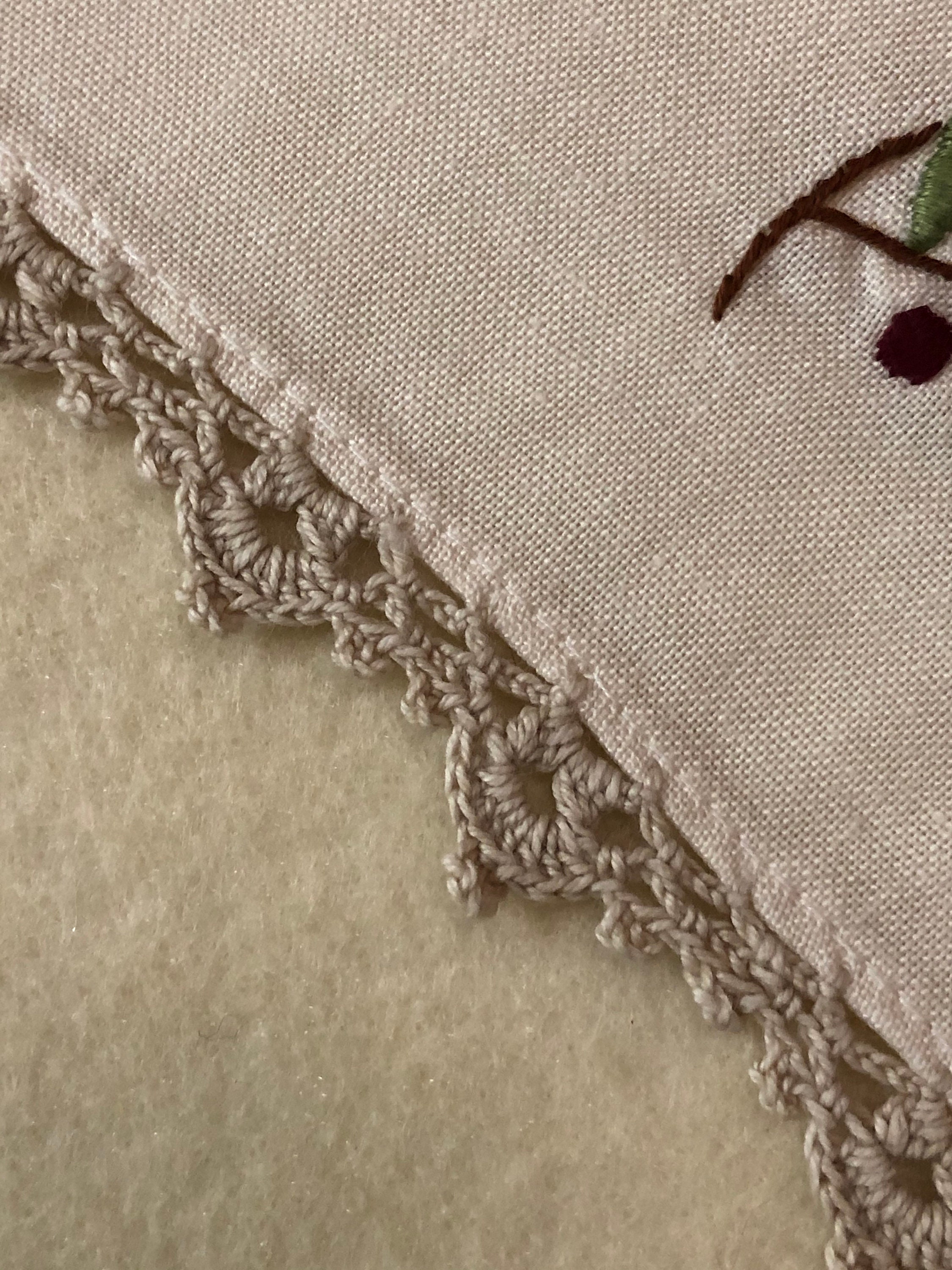 ヴィンテージ刺繍ナプキン 6枚セット - Etsy 日本