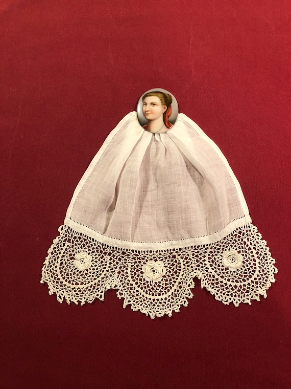 Linen and Lace Jabot - image 1