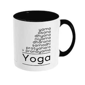 8 Limbs of Yoga Math Puzzle Ceramic Mug