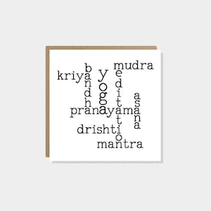 Yoga Birthday Card Kundalini Yoga Definition Yoga Card For Lover Yoga Lover Yoga Instructor The Yogi Yoga Greeting Card Friend