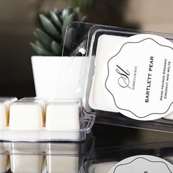 organic coconut wax  tart warmer wax melts