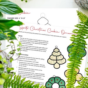 Stained glass christmas cookie ornaments