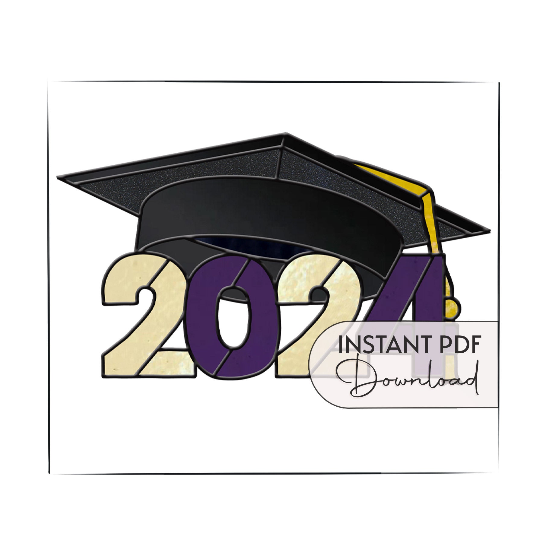  2024 Graduation Tassel, Academic Graduation Cap Tassel 2024,  2024 Tassel Graduation, 2024 Tassel with 2024 Year Gold Date Charms for  2024 Grads, Graduates Graduation Cap Hat Decorations, Purple