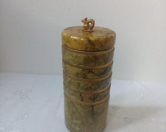 Vintage Italian Alabaster Cigarette Holder