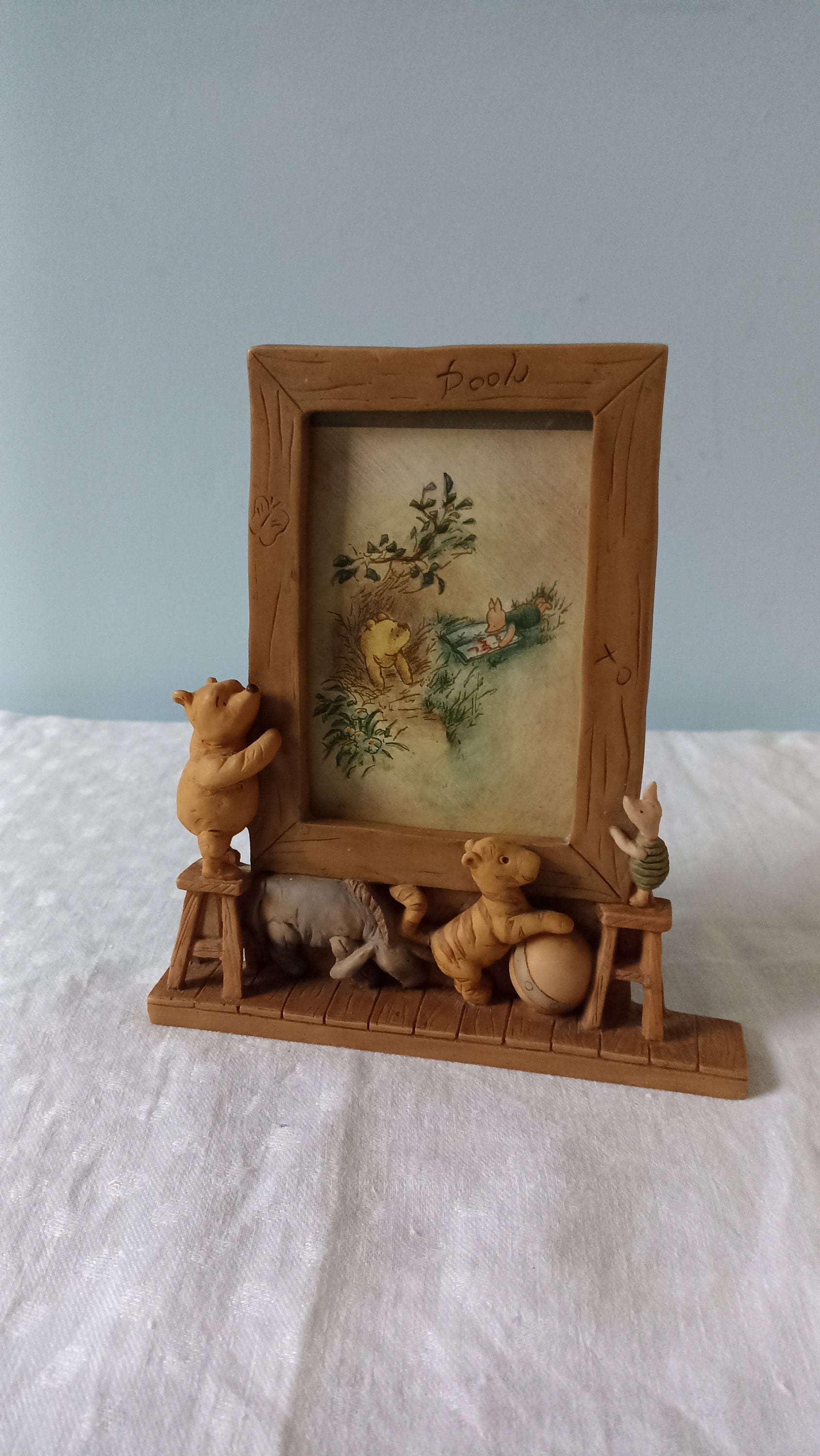 1990's Charpente Classic Winnie-the-pooh Picture Frame- Vintage
