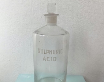 Vintage apothecary bottle