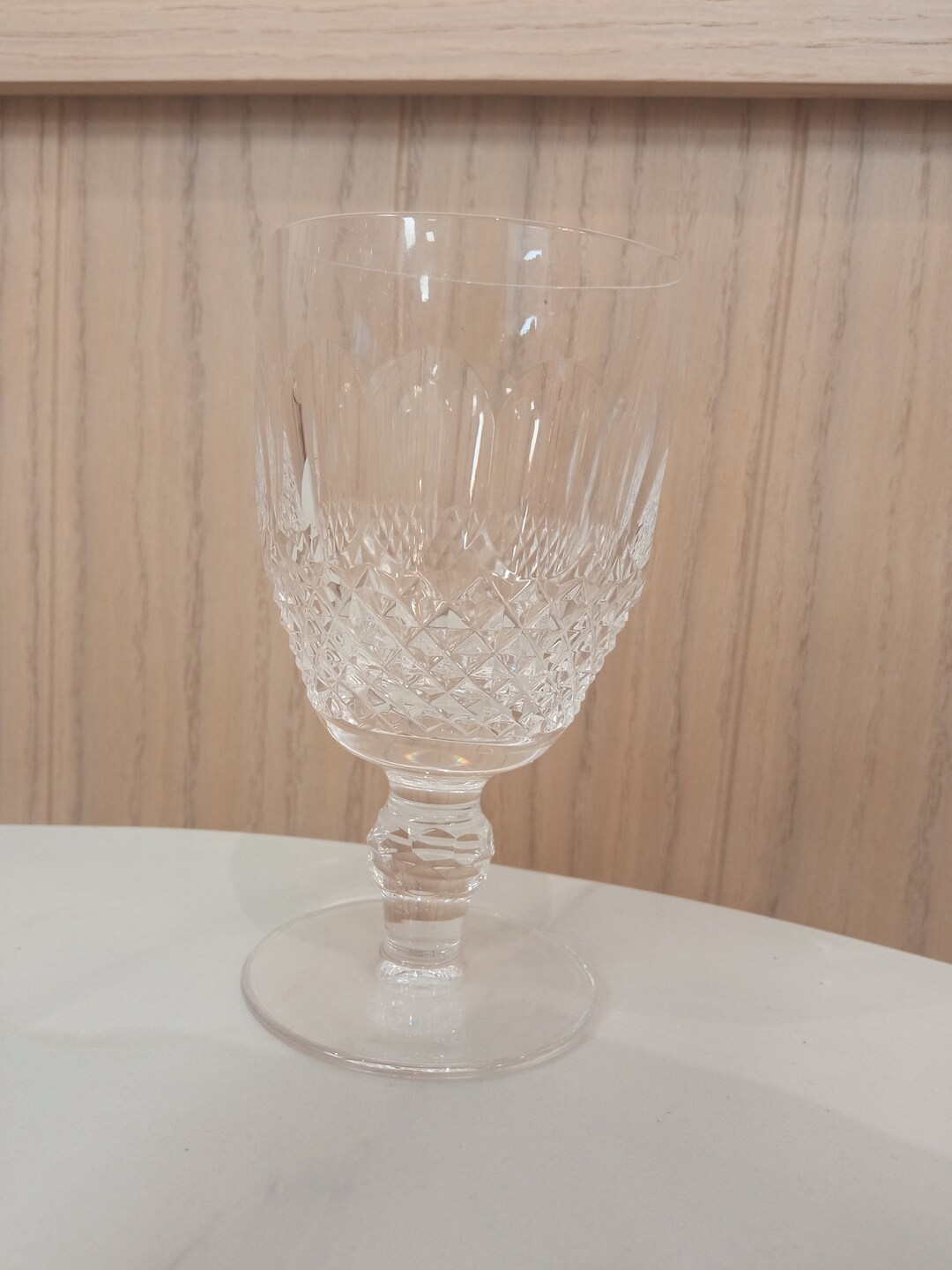 Vintage Waterford Crystal Wine Glass in Colleen Pattern Etsy UK