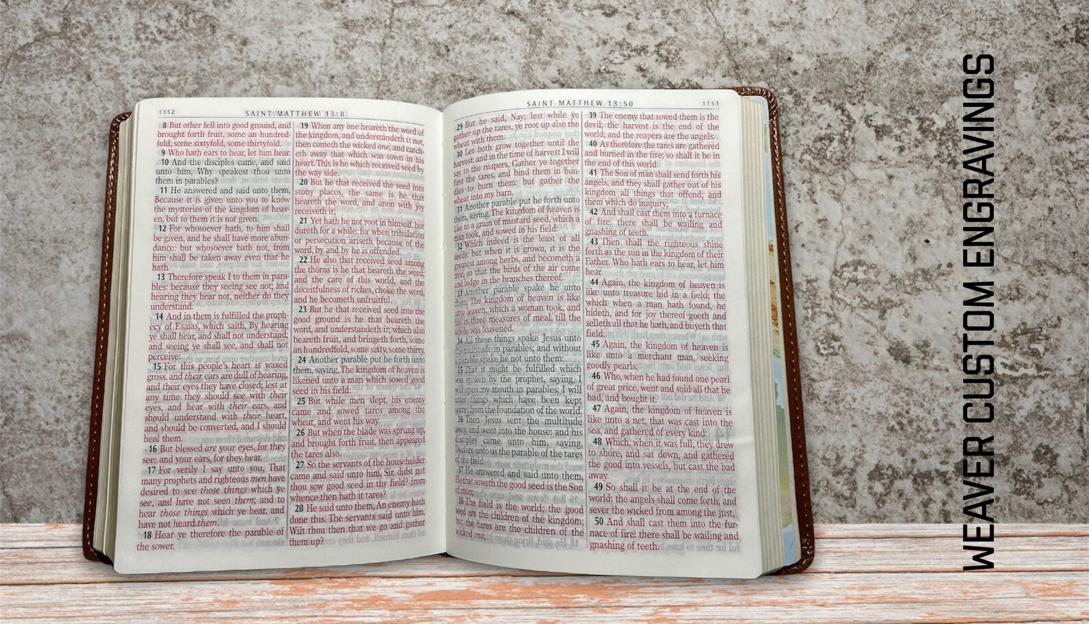 Personalized Leather Bible Custom Bible Engraved Bible - Etsy