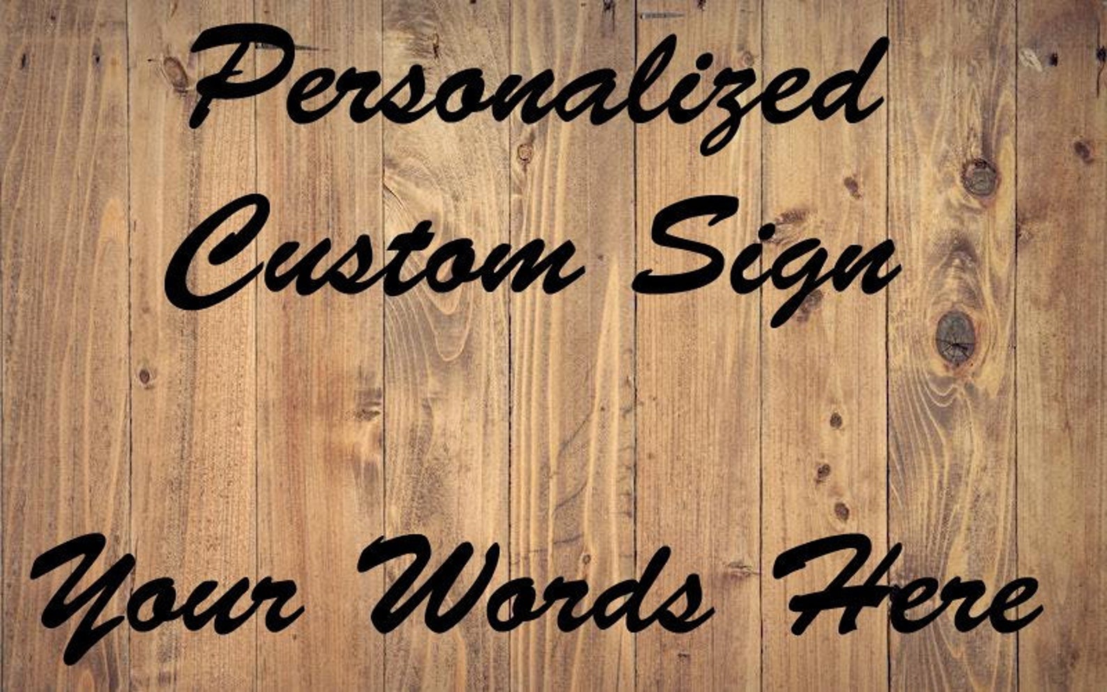 Custom Wood Sign Routed Edges Wood Rustic Carved Wood Sign | Etsy