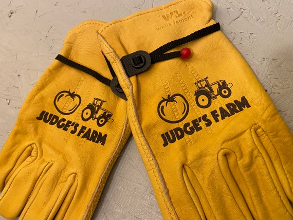 Custom Farm Work Gloves, Adult Gloves, Personalized Gardening