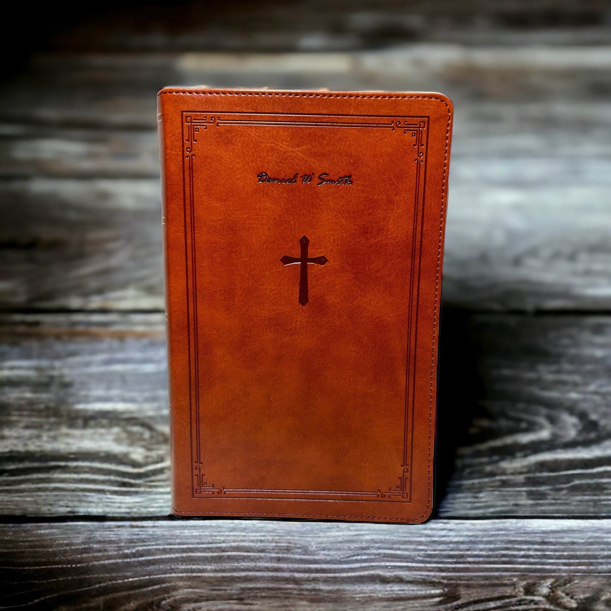 NKJV Personalized Leather BIBLE, Custom Bible, NKJV Engraved Bible ...