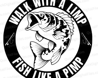 big mouth fish on pole svg Big Mouth Bass Fish Svg Fishing Rod Clip Art Png