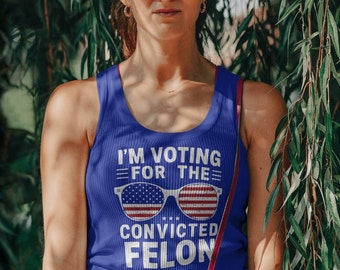 Je vote pour le criminel condamné - Trump 2024 politique SVG/PNG/JPEG/pDF Design