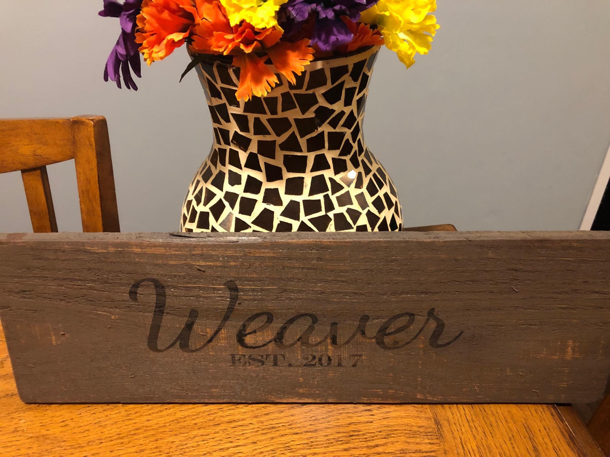 Custom Rustic Wood Sign – Personalized Farmhouse Decor - Etsy