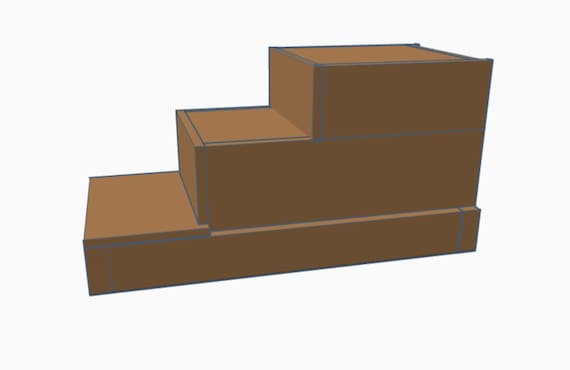 Dog Furniture Steps Plans, Do It Yourself Dog & Cat Steps, Digital Blue Print Guide, Build Your Own At Home, Step By Step 3D Graphics