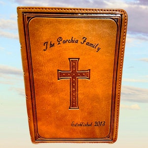 Custom Bible | Religious Gifts | Christian Gifts | Bibles | Engraved Bible | Personalized Bible | Customized Gift For Baptism