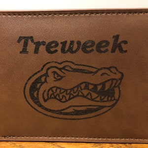 Billetera personalizada, Regalos de novios, Regalo de novio, Billetera monograma, Regalo para hombres, Billetera personalizada, Billetera grabada