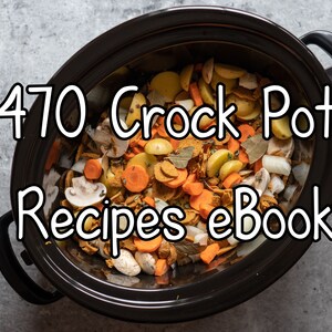 470 recept för slow cooker (e-bok) - Kokbok för slow cooker