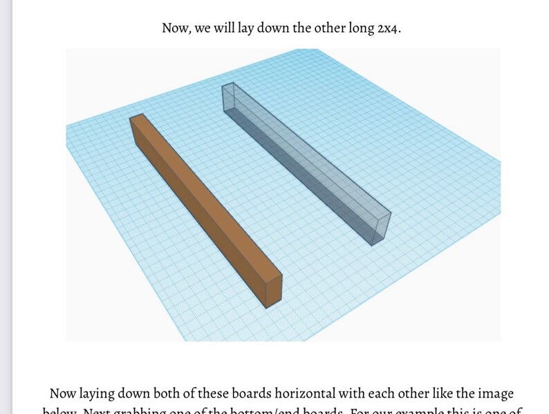 Puede incluir: Dos tablas de madera, una marr&oacute;n y otra gris, se colocan horizontalmente sobre un fondo de cuadr&iacute;cula. Las tablas son ambas largas y rectangulares, y son paralelas entre s&iacute;.