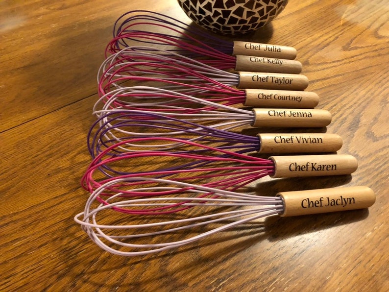 Personalized Whisk Custom Whisk Wooden Cooking Utensil Etsy