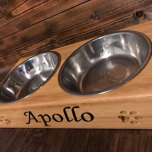 Designer Dog Bowls Etsy